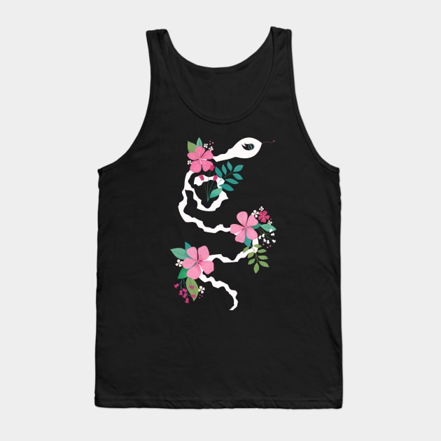 Dalmatian Snake Tank Top by CarlyWatts